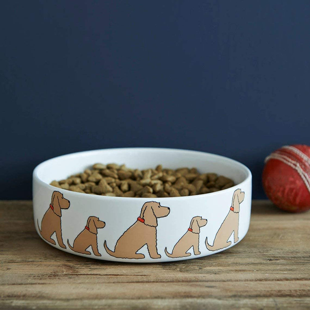 Sweet William Cocker Spaniel (Golden) Dog Bowl - PawsPlanet Australia