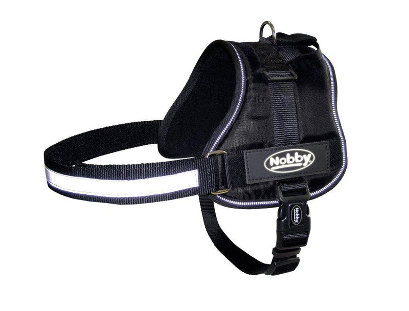 Nobby Nylon Seguro Harness, Medium/Large, Black - PawsPlanet Australia