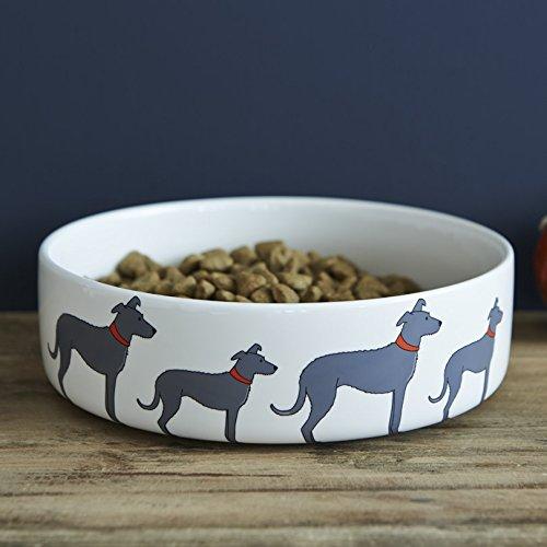 Sweet William Lurcher Dog Bowl - PawsPlanet Australia