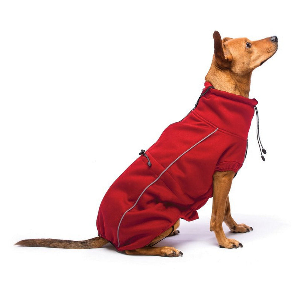 Dog Gone Smart Olympia Soft Shell Coat Red 10" - PawsPlanet Australia