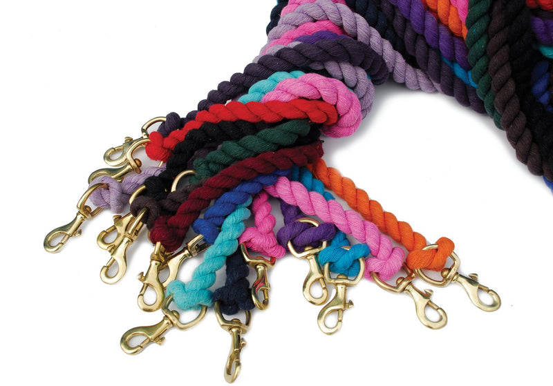 Rhinegold Lead Rope One Size Raspberry - PawsPlanet Australia