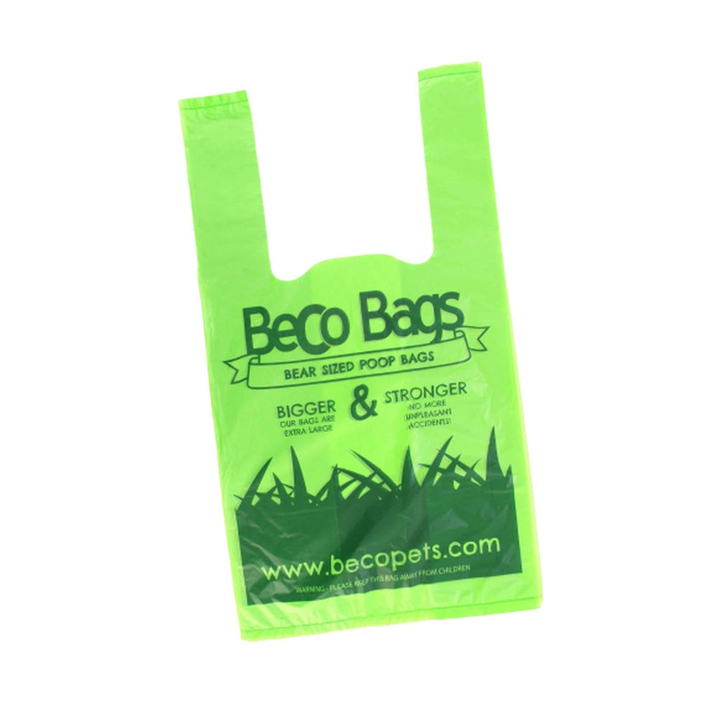 Beco Bags Eco Friendly Dog Poop Bags With Handles (One Size) (Green) - PawsPlanet Australia