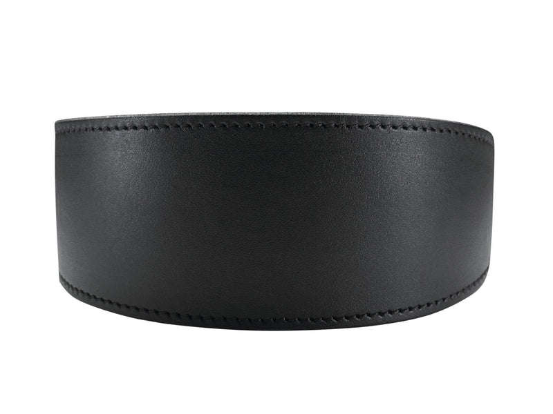 HUNTER Super Soft Leather Padded Greyhound Collar 47 (S-M) Black 47 (S-M) - PawsPlanet Australia