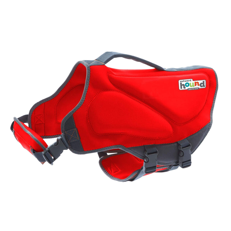 Outward Hound Dog Life Jacket Dawson (Warmth) XS Red - PawsPlanet Australia