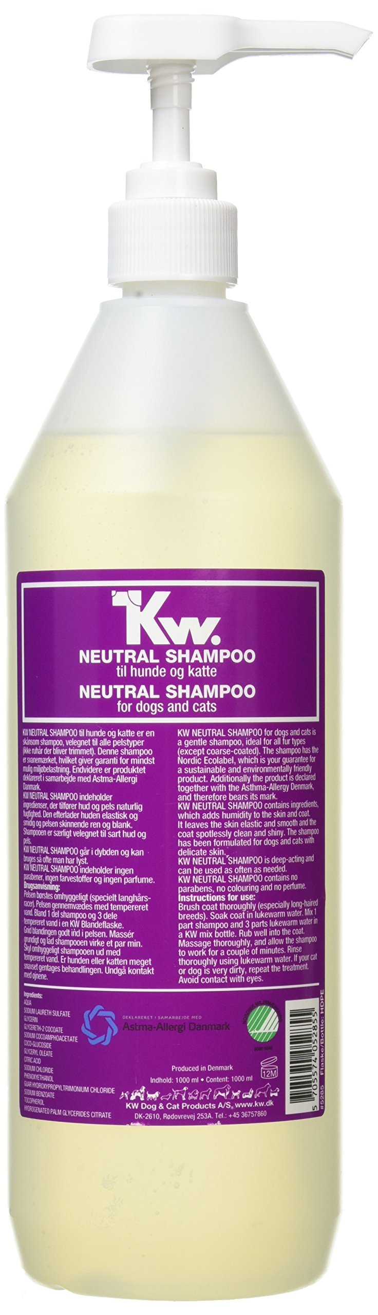 KW Neutral Shampoo - PawsPlanet Australia