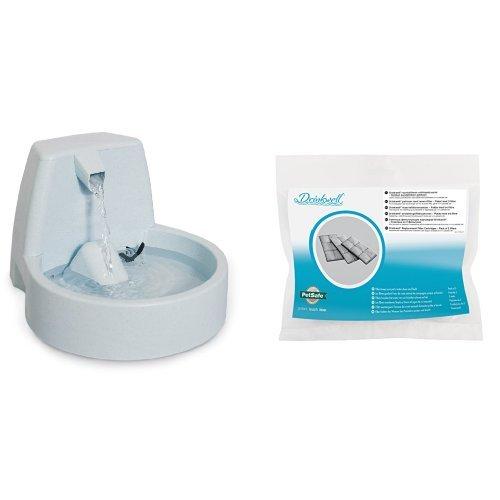 Petsafe Drinkwell Original Fountain & Replacement Filter Cartriges (3 Pack) Pet Fountain Bundle - PawsPlanet Australia