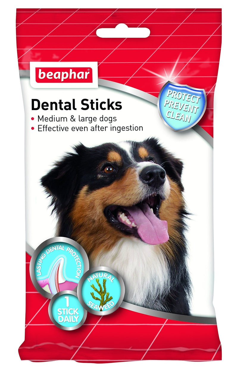 Beaphar Dental Sticks for Large Dogs - PawsPlanet Australia