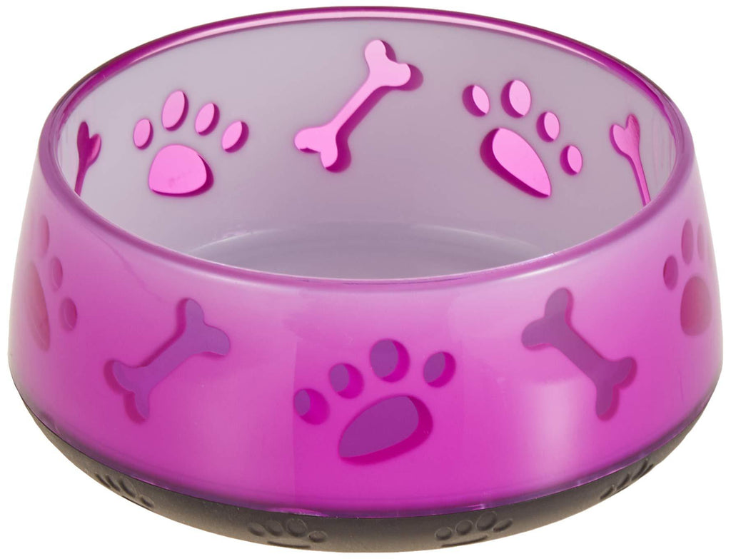 Croci TPR Doggy Bowl, 300 ml, Violet - PawsPlanet Australia