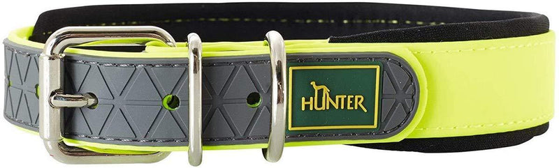 Hunter - Convenience Comfort Collar 22-30 cm in yellow - PawsPlanet Australia