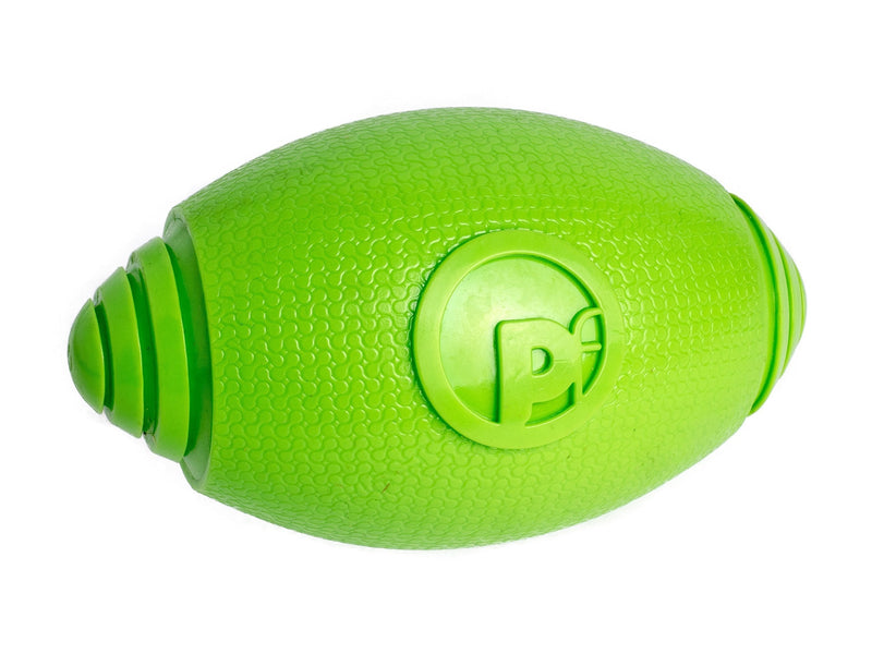 Toyz by Petface Rugby Ball Dog Toy, Large Green - PawsPlanet Australia