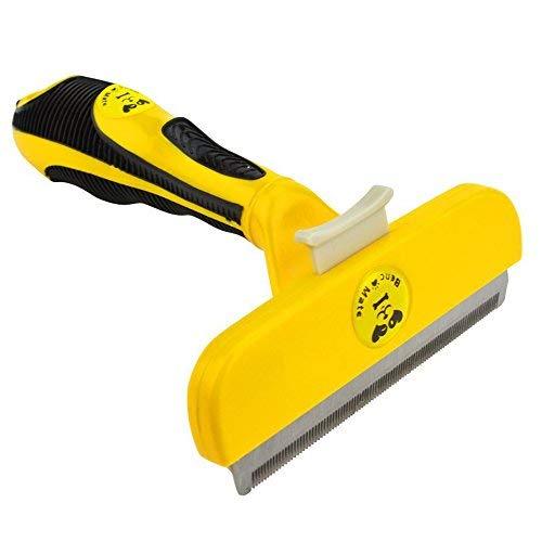 Deshedding Tool & Pet Grooming Brush for Small, Medium & Large Dogs & Cats with Short Hair and Long Hair - PawsPlanet Australia