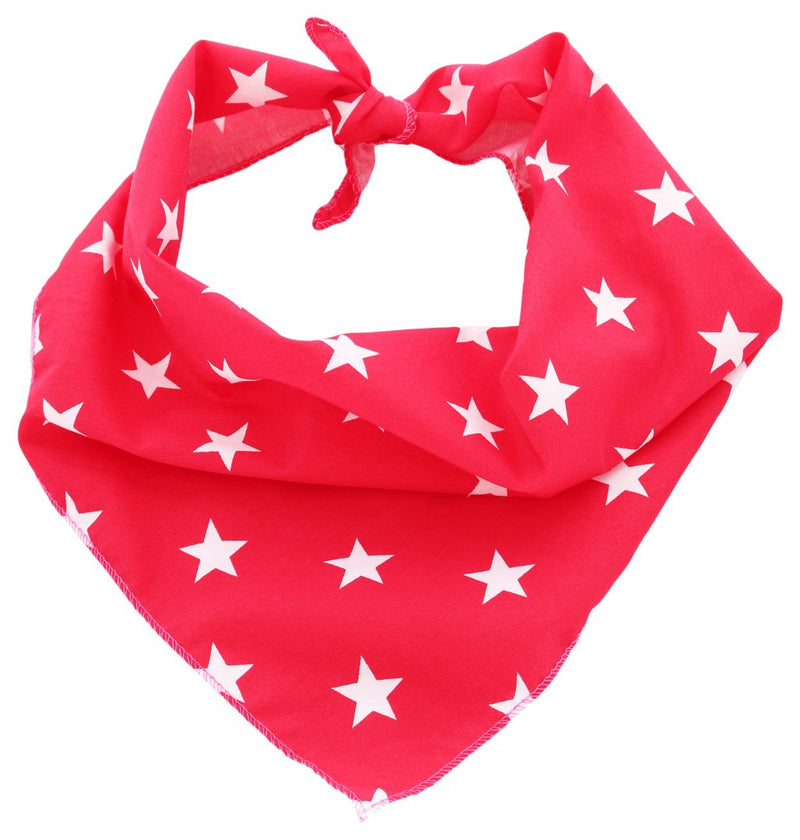 Pet Pooch Boutique Star Bandana for Dog, Small/Medium, Red - PawsPlanet Australia