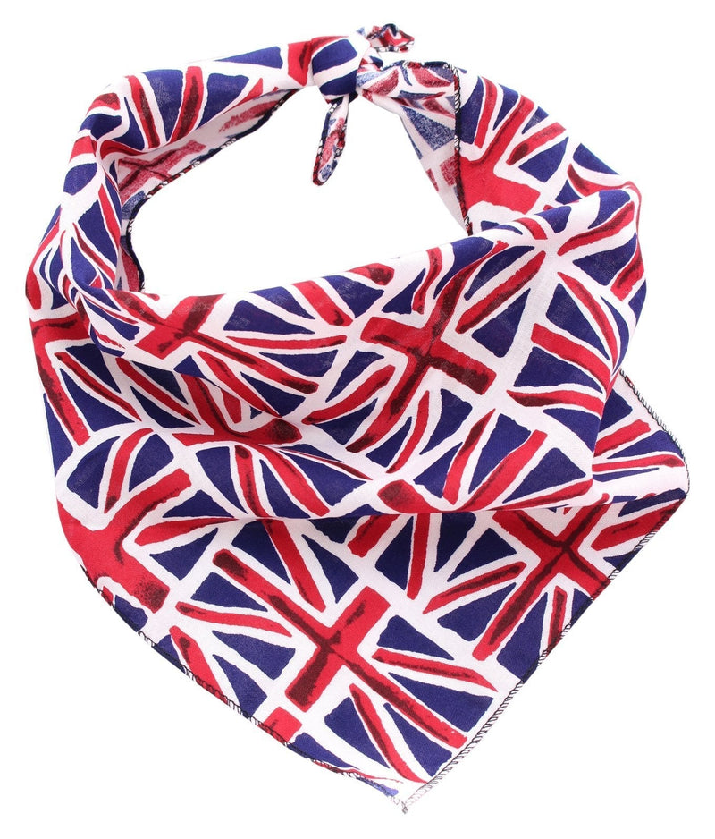 Pet Pooch Boutique Union Jack Bandana for Dog, Medium/Large - PawsPlanet Australia