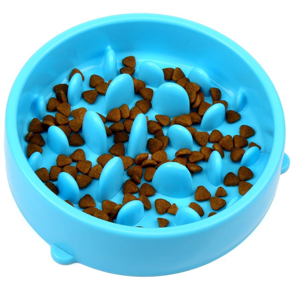 H&S Slow Feeder Dog Bowl - Slow Eating Dog Bowl - Interactive Feeder - Slow Down Feed Dog Cat Feeding Bowl - Pet Bloat Stop Dog Bowl - PawsPlanet Australia