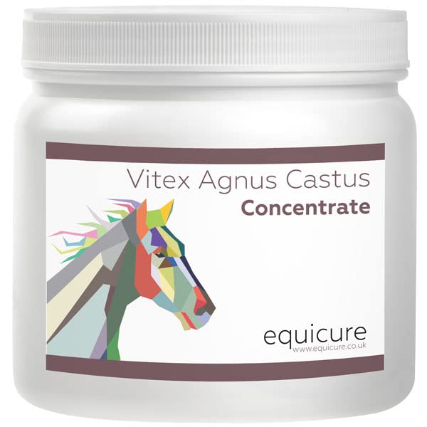 Equicure Vitex Agnus Castus 10x Concentrate - For Horse/Pony (100g) 100 g (Pack of 1) - PawsPlanet Australia