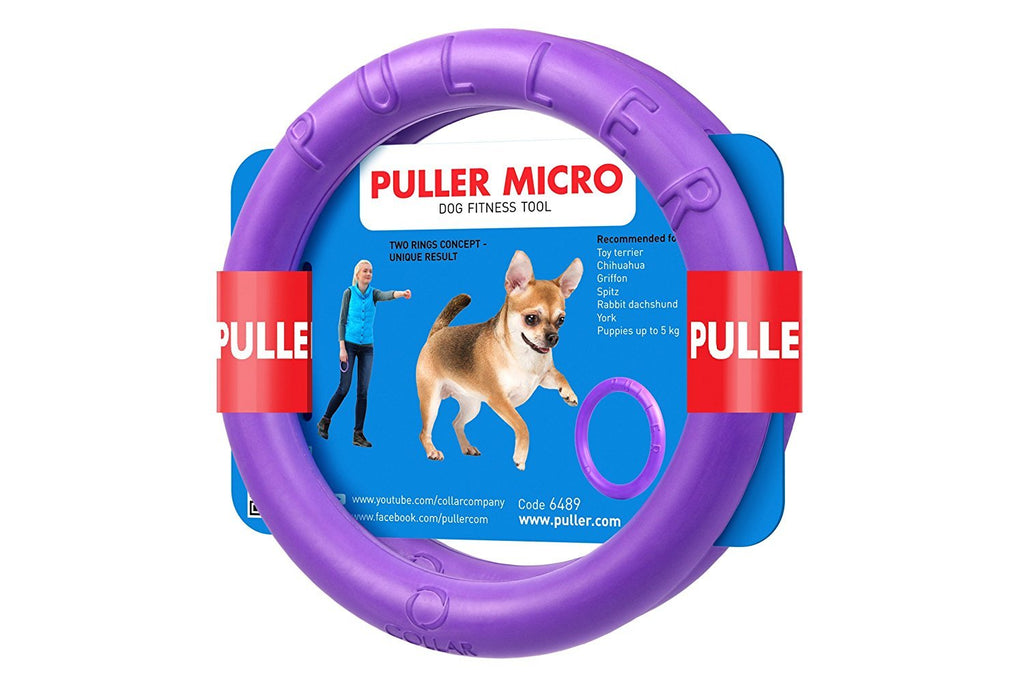PULLER Micro Interactive Dog Toy Fitness Tool Set 12.5 cm/4.72 in - PawsPlanet Australia