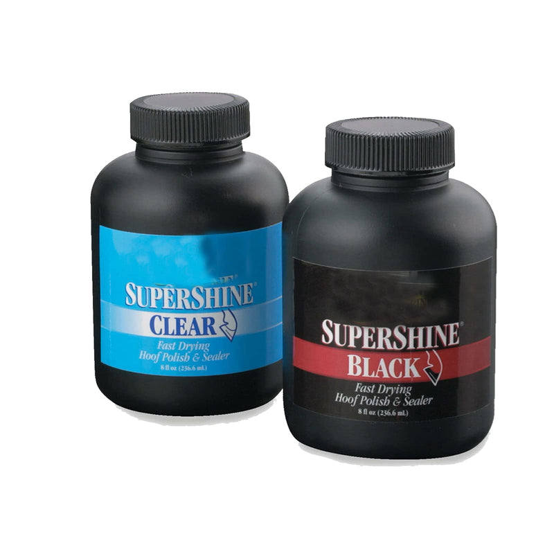 Absorbine SuperShine Black Hoof Polish - Black, 237ml - PawsPlanet Australia