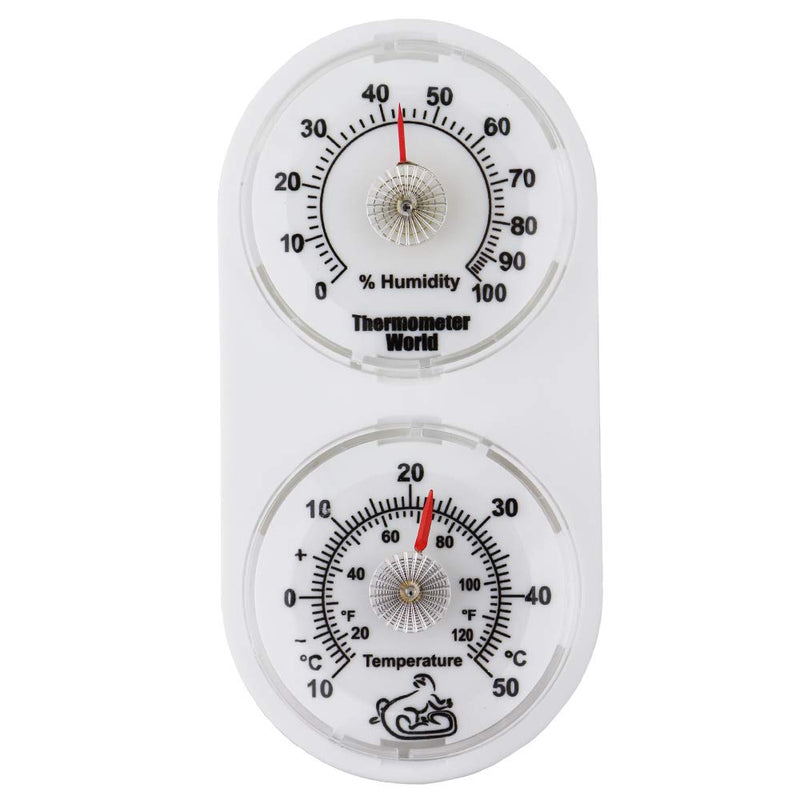 Vivarium Thermometer Hygrometer - Monitor Temperature and Humidity in Reptile Tank Vivarium - PawsPlanet Australia