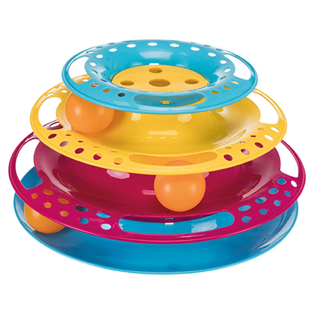 Trixie Cat Circle Tower Catch The Balls, Plastic - PawsPlanet Australia