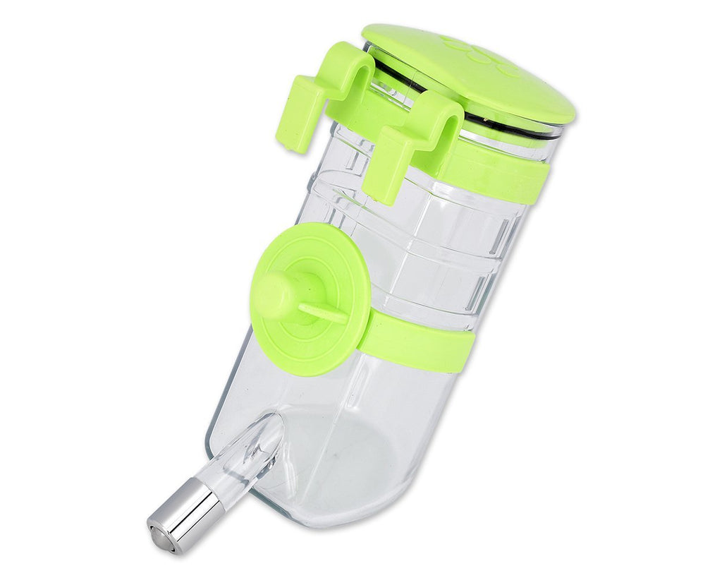 ds. distinctive style Rabbit Water Bottle No Drip 350ml/12oz Puppies Crate Water Dispenser Pet Cage Hanging Water Bottles - Green - PawsPlanet Australia