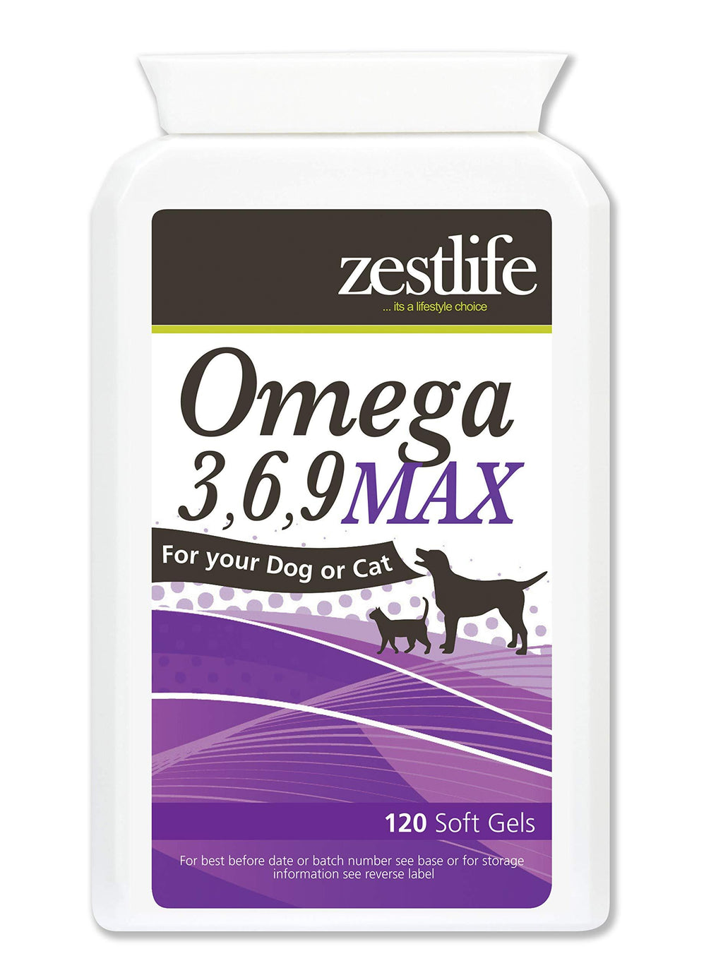 Omega 3 6 9 Fish Oil Complex for Dogs & Cats 120 Soft gels Support Healthy Skin & Coat, Healthy heart, Joint & Immune System. - PawsPlanet Australia