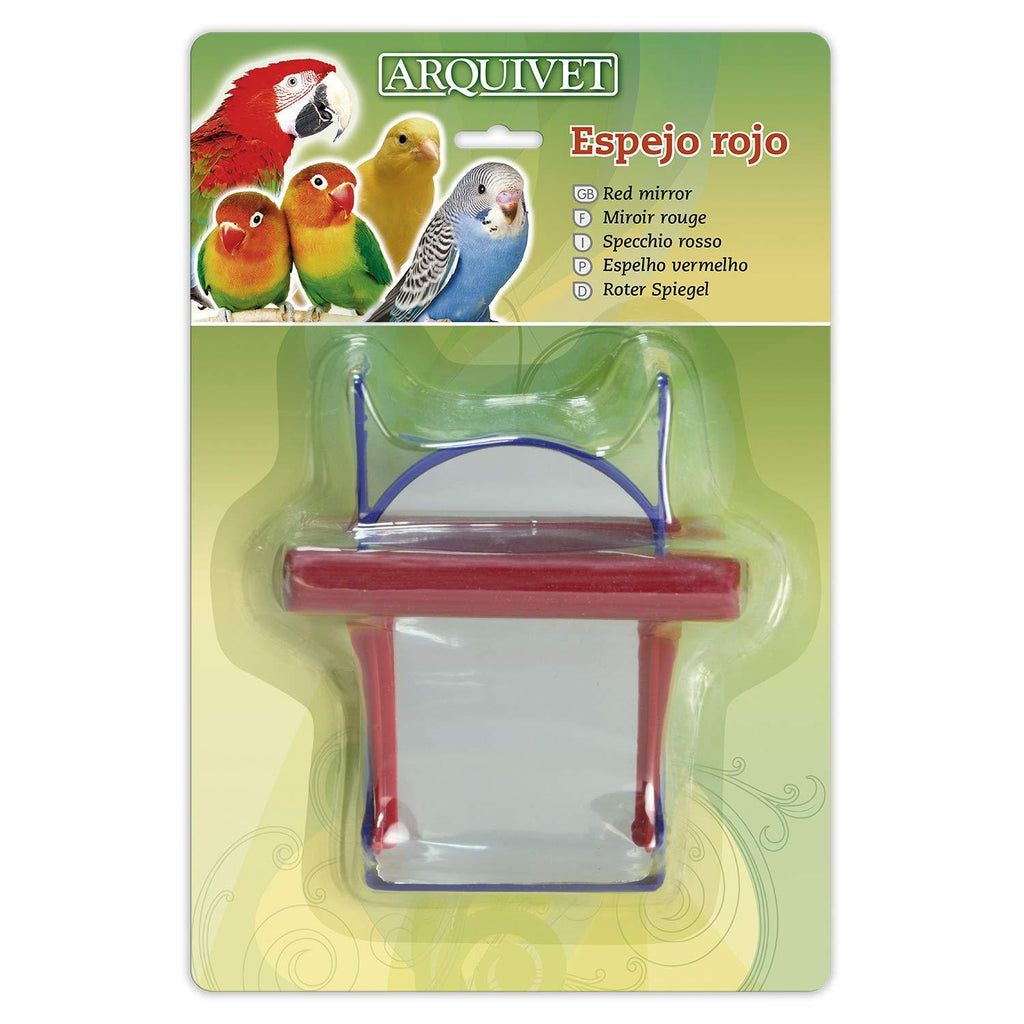 Arquivet 8435117891715 – Mirror, Red 12 x 10 x 7 cm - PawsPlanet Australia