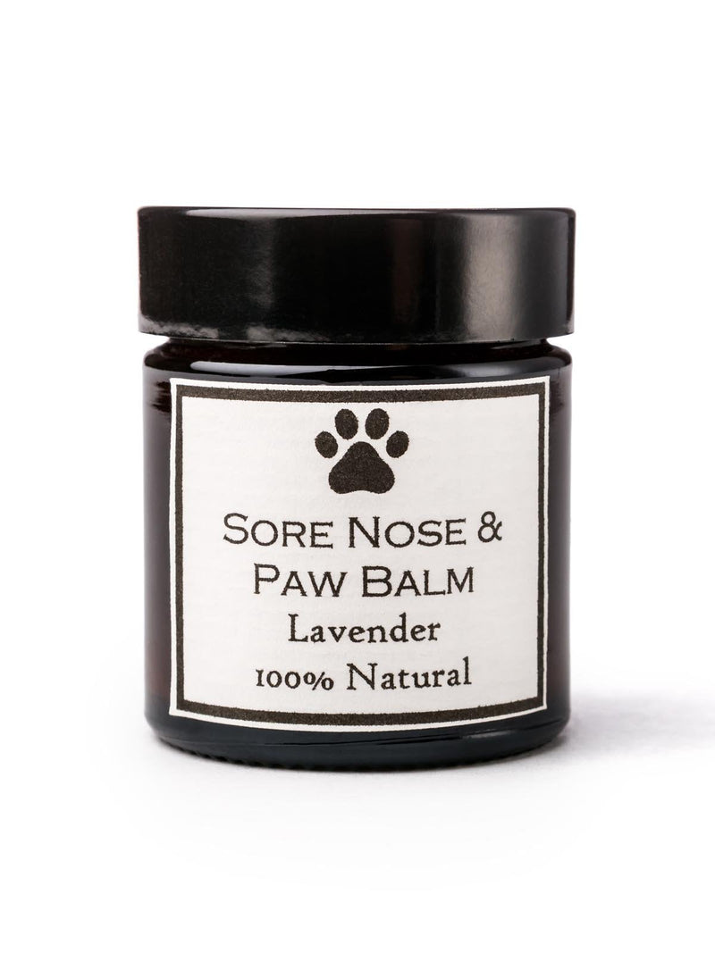 Clovelly Soap Co Natural Handmade Dog Nose, Paw & Skin Balm for all Breeds 30g Jar Lavender - PawsPlanet Australia