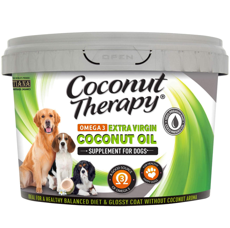 TIANA® Fair Trade Organics Coconut Oil Omega 3 Supplement For Dogs 500ml (Pack of 1) 500 ml (Pack of 1) - PawsPlanet Australia