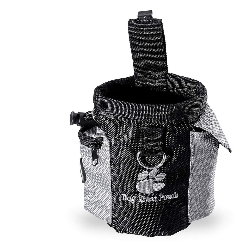 UEETEK Dog Treat Waist Pouch Bag Hands Free Pet Dog Training Waist Bag Food Bag with Built-in Poop Bag Dispenser - PawsPlanet Australia