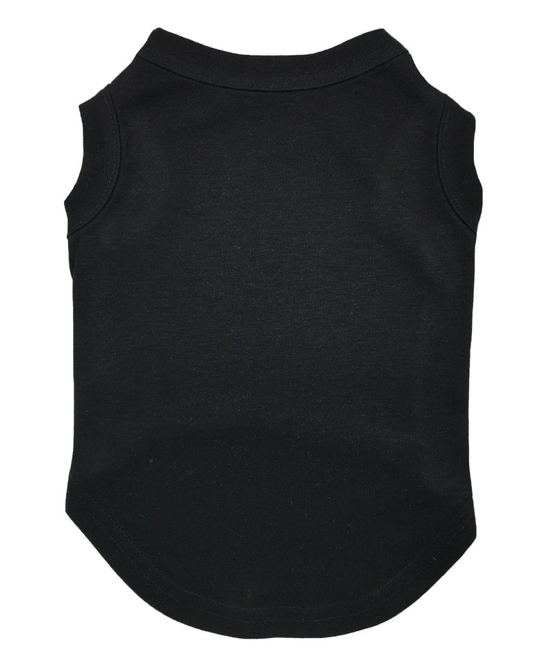 Petitebelle Black Sleeveless Puppy Dog Shirt (X-Large) XL - PawsPlanet Australia