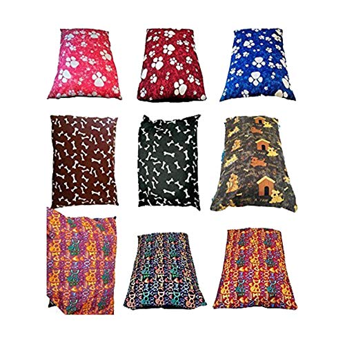 E4Emporium Pet Dog Bed Cushion Xl Size with Replaceable & Washable Zipped Cover Available In Random Colours - XL (150 x 100) XL (150 x 100) - PawsPlanet Australia