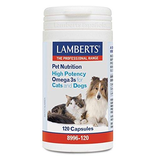 Lamberts - Pet Nutrition (High-powered Omega 3 for cats and dogs) - 120 caps - PawsPlanet Australia