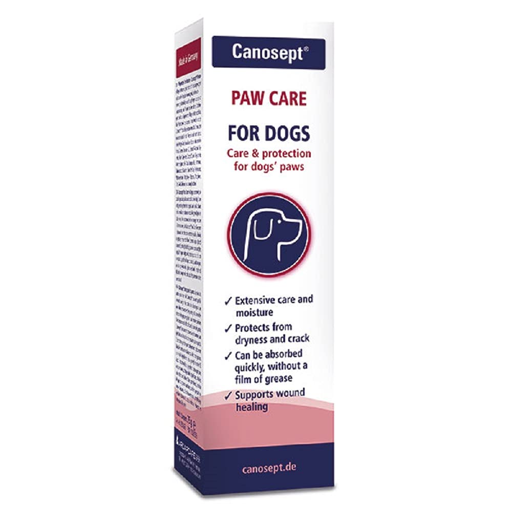 Canosept Paw Care for Dogs 75g - Paw Care Cream for soft & protected paws in all weather conditions - PawsPlanet Australia