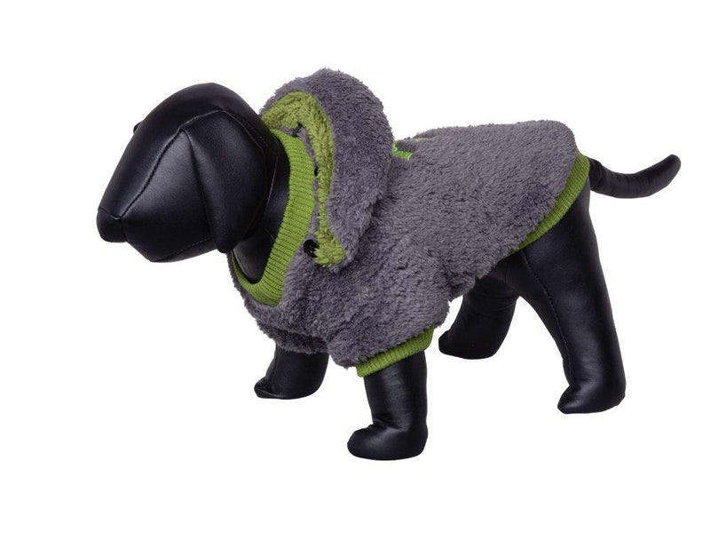 Nobby Dog Coat Teddy grey/green Rückenlänge: 29 cm - PawsPlanet Australia