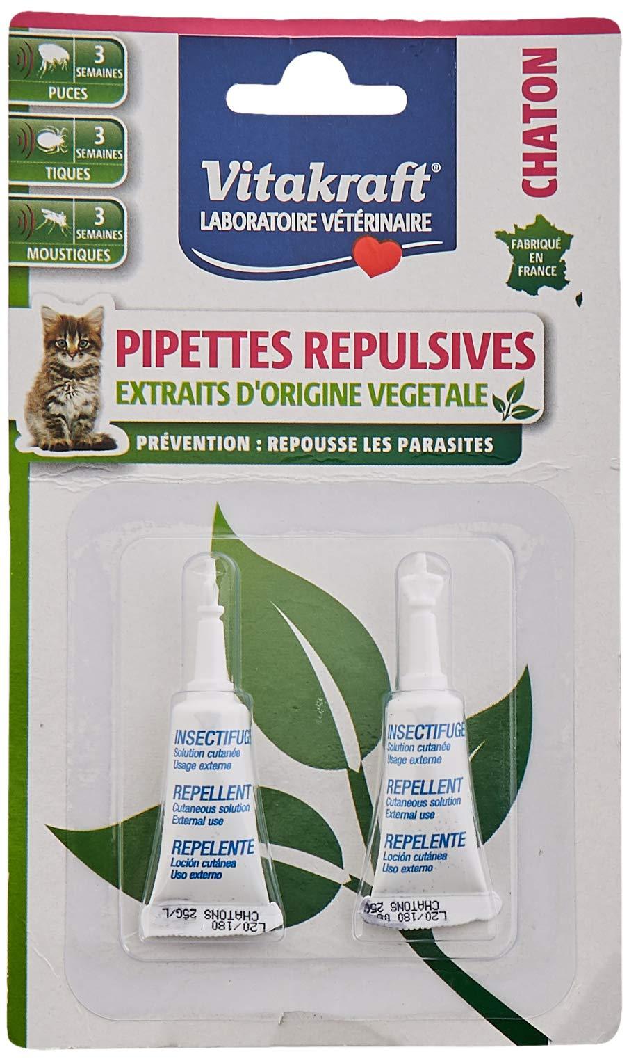 Vitakraft Repellent Pipette for Kittens P/2 - PawsPlanet Australia