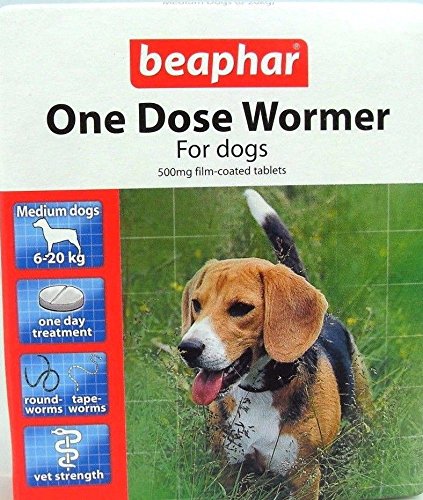 Beaphar One Dose Wormer for Medium Dogs - PawsPlanet Australia