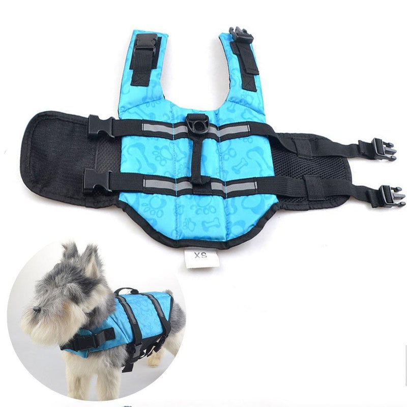 Zhang-Home Dogs Life Jackets, Pet Saver Life Vest,Dog Floatation Vest, Life Jacket, … S Blue - PawsPlanet Australia