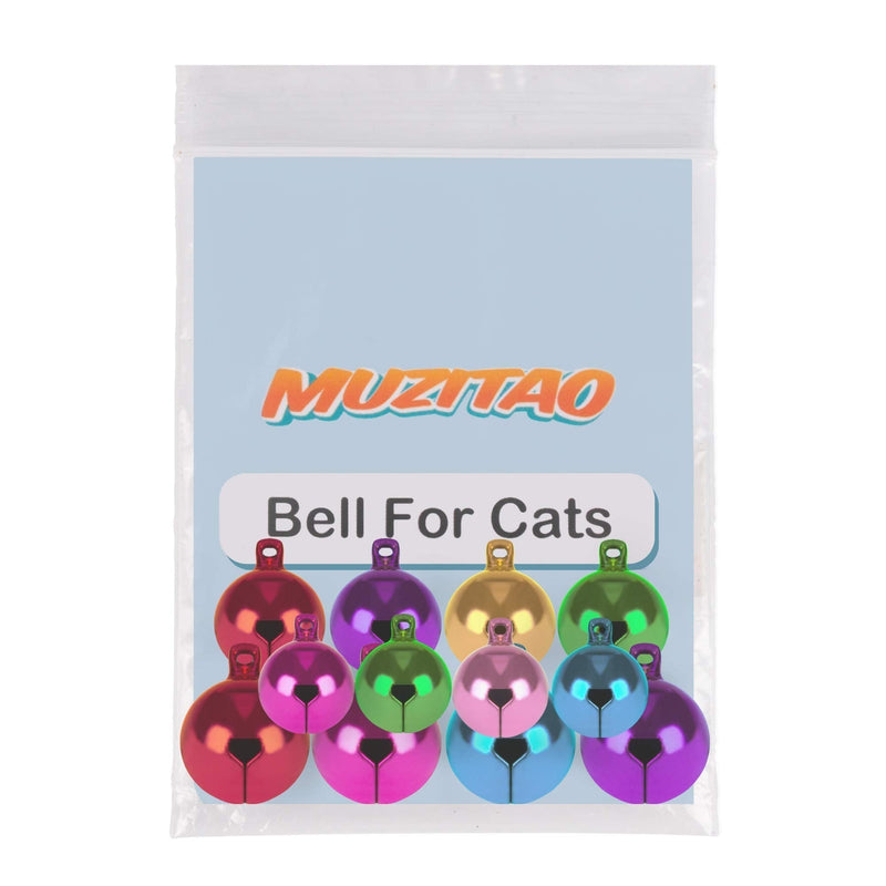 Bell for Cats (12 Pack) Strongest & Loudest Bell for Cat Collar Set by Muzitao - PawsPlanet Australia