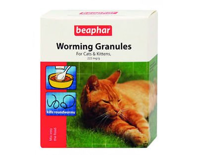 SIPW Beaphar Cat Worming Wormer Granules Powder Dewormer For Cats And Kittens (Worming Granules) - PawsPlanet Australia