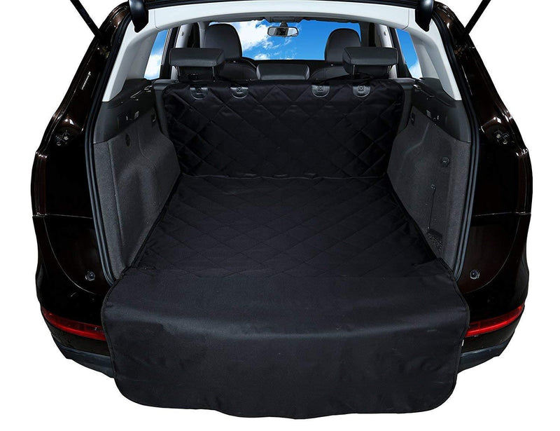 Car Boot Cover for Dogs, Boot Liner Protector – Waterproof, Washable, Dirt Resistant | Soft Nonslip Mat + Bumper Flap | Protective Blanket for Cargo Liner | Trunk Travel Blanket for Cars, SUVs, Trucks - PawsPlanet Australia