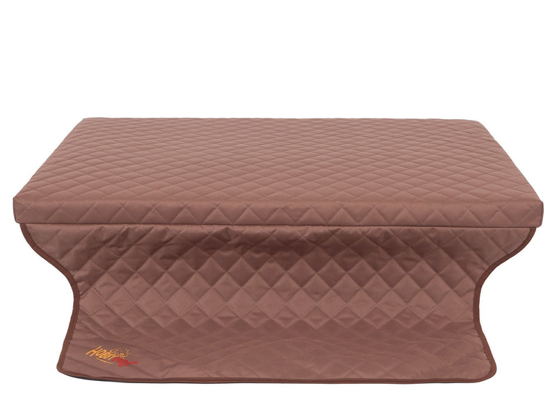 Hobbydog R4 Dog Mattress/Bed/Sofa Suitable for Trunks, 110 x 100 cm, Light Brown - PawsPlanet Australia