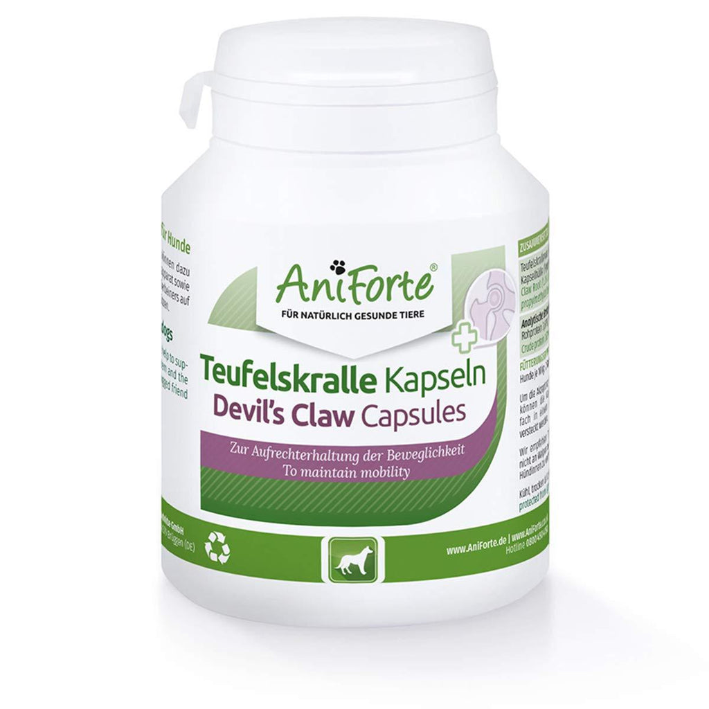 AniForte Devil’s Claw Root 100 Tablets for Dogs, Joint Supplement for Stiff Joints, Ligaments & Tendons, Maintains Mobility - PawsPlanet Australia