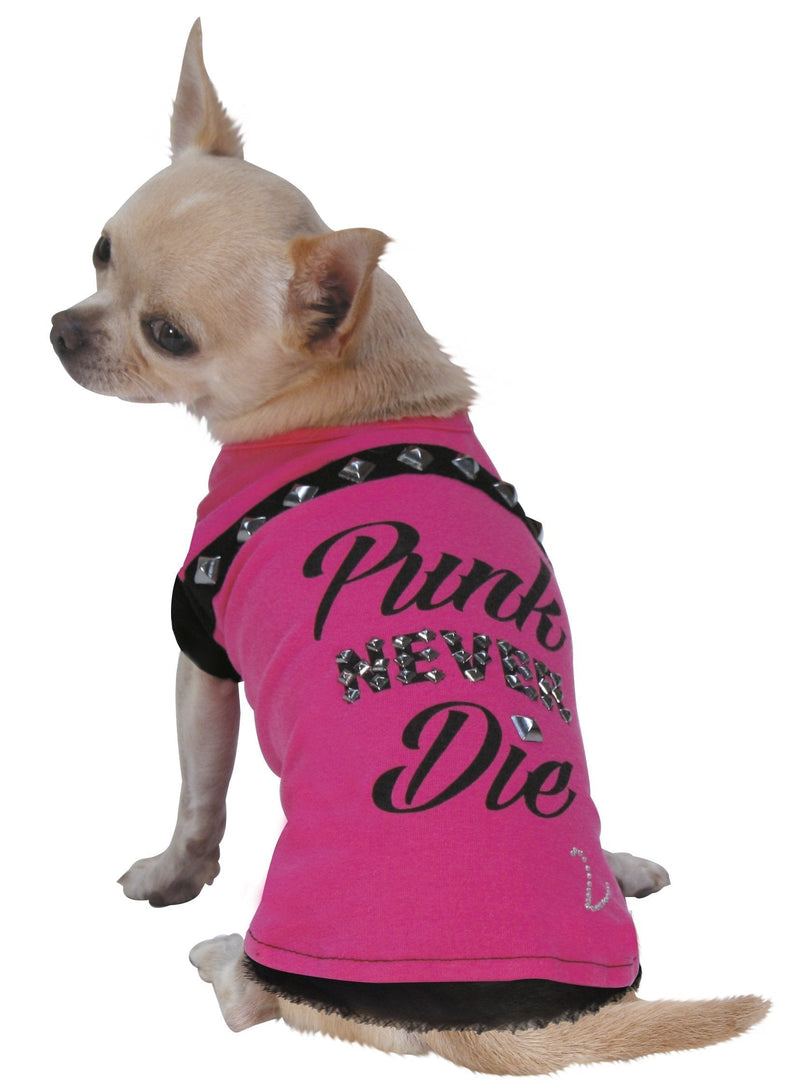 Croci Vanity Punk Never Dog Vest, X-Large, 40 cm - PawsPlanet Australia