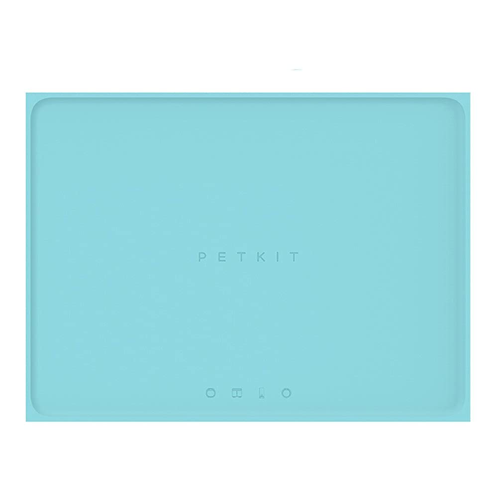 PETKIT Silicone Spill Proof Mat, 46 x 34 x 0.2 cm, Blue - PawsPlanet Australia