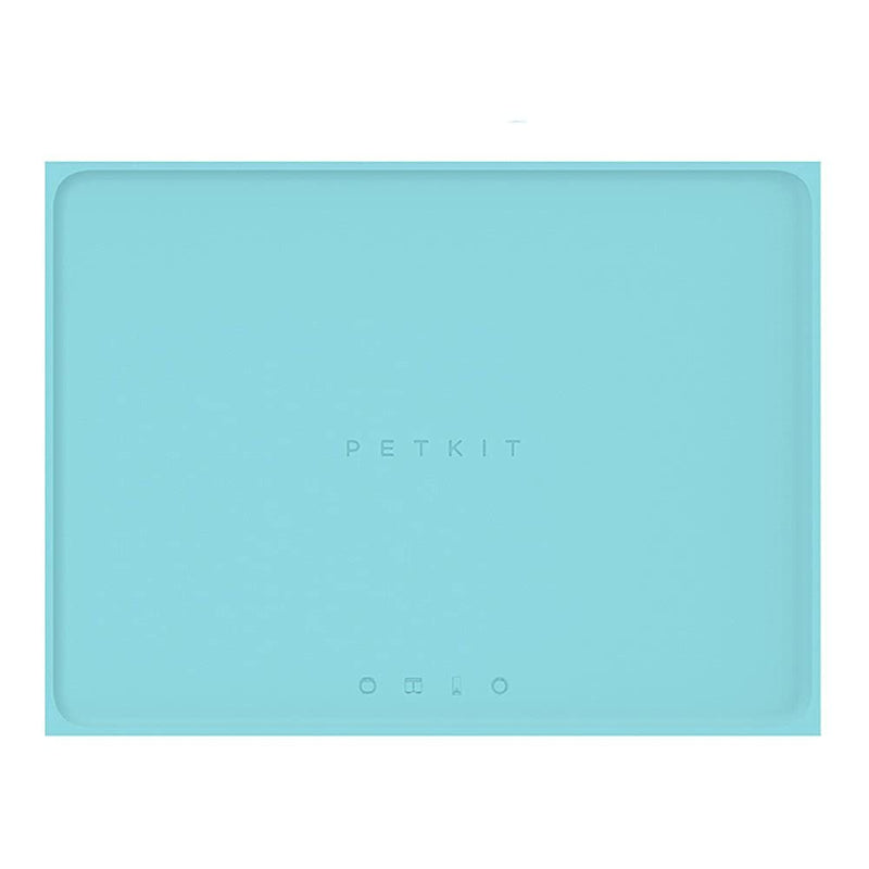 PETKIT Silicone Spill Proof Mat, 46 x 34 x 0.2 cm, Blue - PawsPlanet Australia
