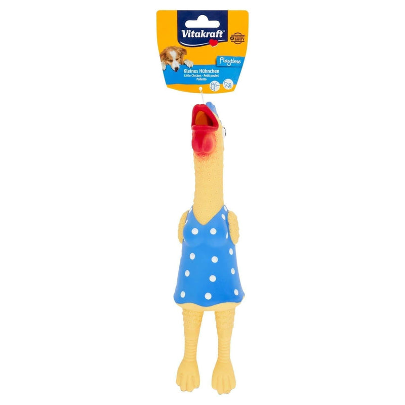 Vitakraft Dog Toy Latex Chicken Medium - PawsPlanet Australia