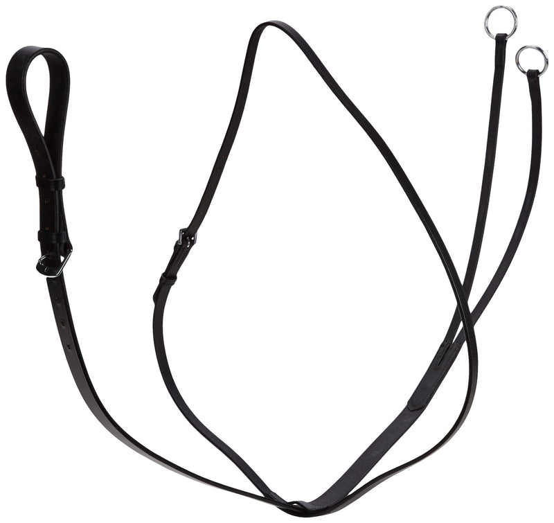 Gallop Equestrian Running Martingale Black Full - PawsPlanet Australia