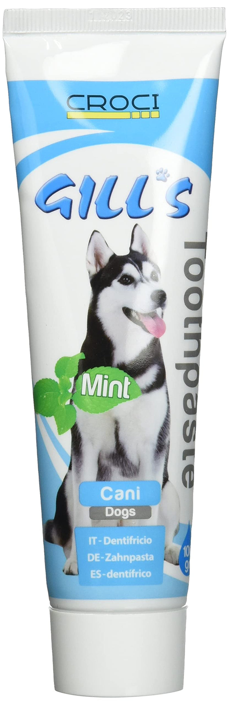 Croci Gill's Pets Toothpaste, Mint, 100 g - PawsPlanet Australia