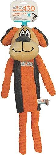 Bow Wow Pet ASPCA Corduroy Pup Dog Toy, Orange - PawsPlanet Australia