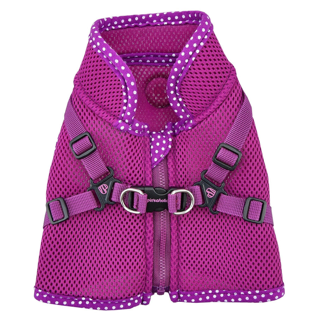 Pinkaholic New York NIKI HARNESS V - PURPLE - S - PawsPlanet Australia